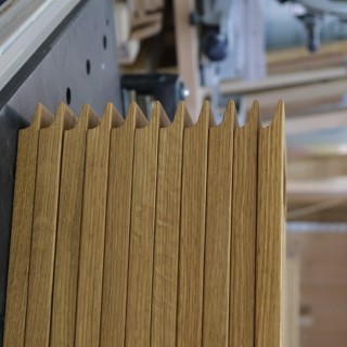 Ekbrädor under tillverkning